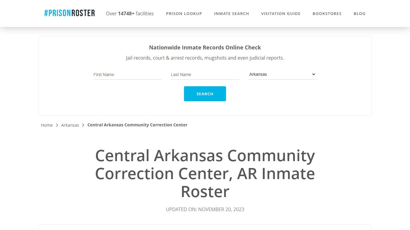 Central Arkansas Community Correction Center, AR